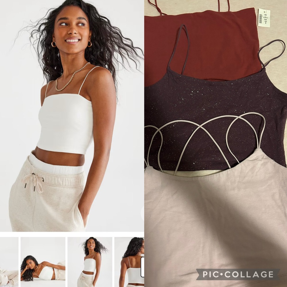 Bungee cropped camis (3)